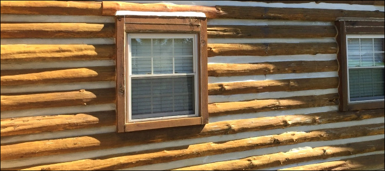 Log Home Whole Log Replacement  Booth, Alabama