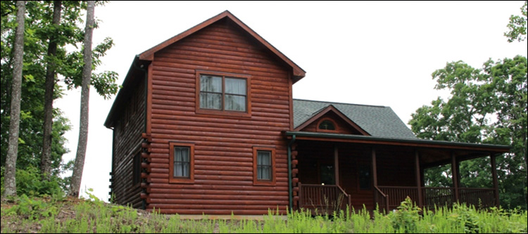 Professional Log Home Borate Application  Autauga County, Alabama